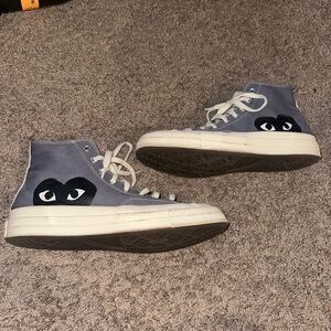 Comme des Garçons PLAY x Converse Chuck Taylor All Star Peek-A-Boo High-Tops